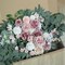 2 Pack Artificial Wedding Arch Flowers – Dusty Rose, Pink & Ivory Floral Decorations for Welcome Signs, Reception & Ceremony Décor